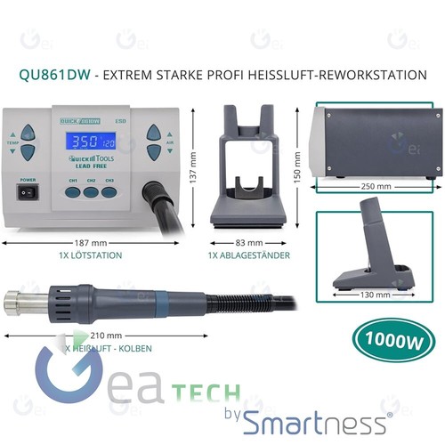 Quick 861dw stazione saldante - quick,